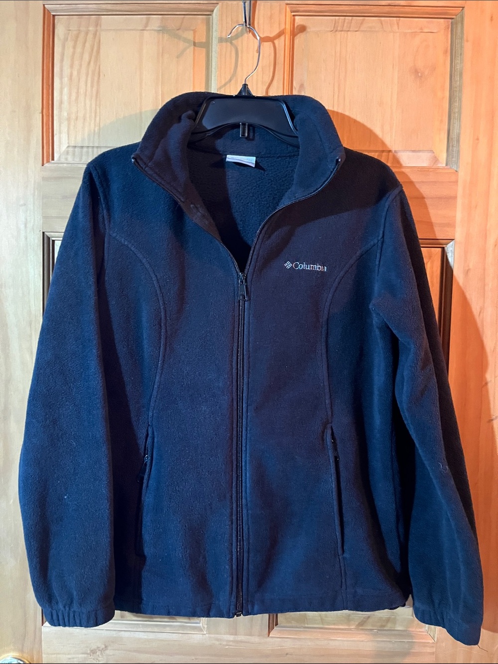 Columbia Women's Dark Navy Full-Zip Fleece Jacket